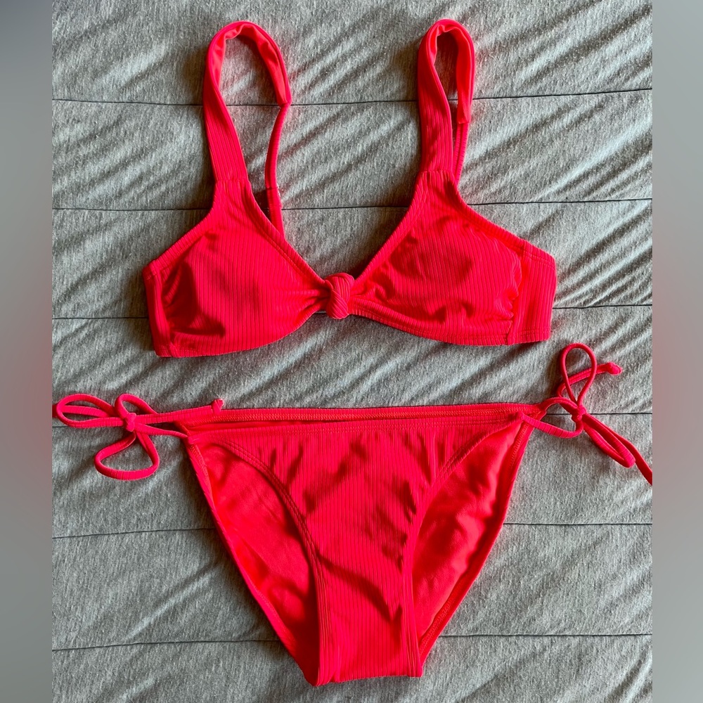 Xhilaration Neon Coral Bikini
